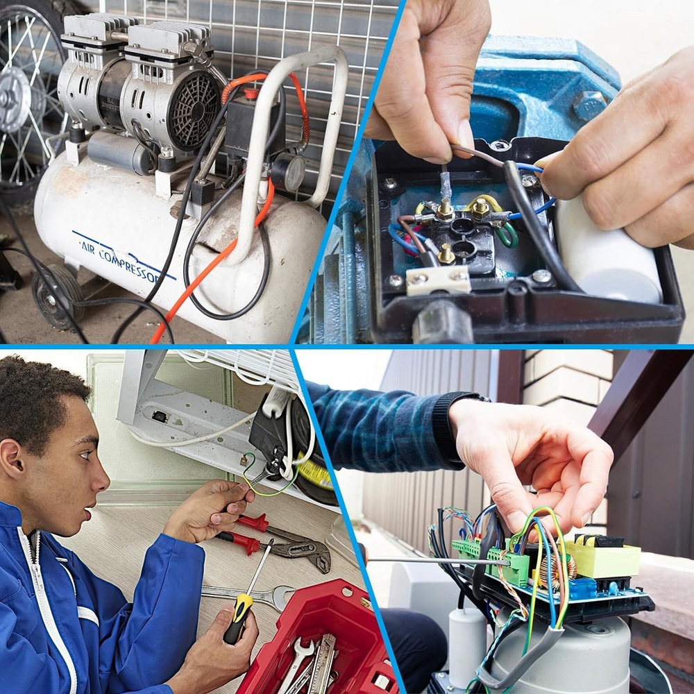 5uF CBB60 Running Capacitor, Run Capacitor,White