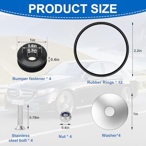 Bumper Quick Release Universal Bumper Clips Quick Release Bumper Clips Car