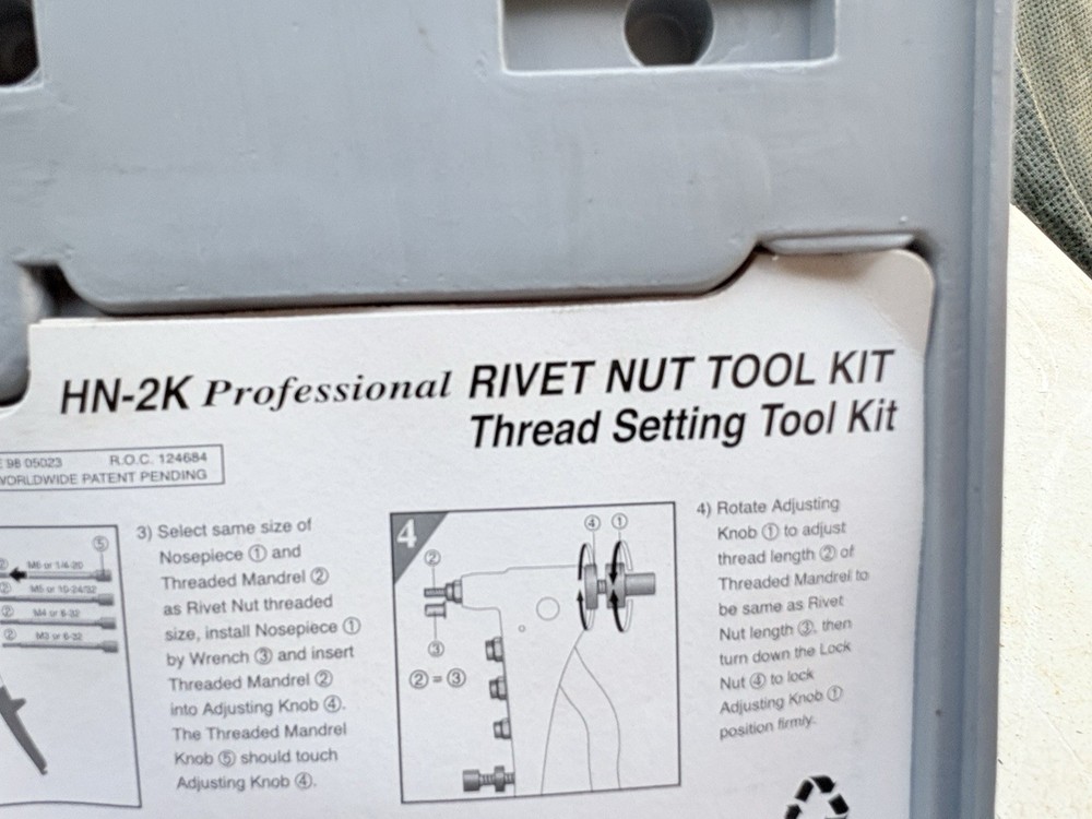 karat rivet nut tool hn2