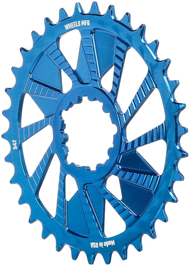 3-Bolt Direct Mount T-Type Chain Compatible Chainring - Wheels Manufacturing