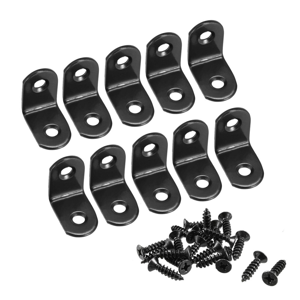Angle reinforcement fixing angle bracket shape L 25mmx25mmx16mm, 10pcs