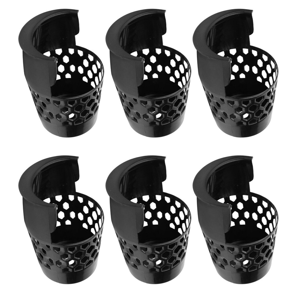 6Pcs Billiard Ball Storage Pockets Plastic Pool Table Web Baskets Drop Net Bag