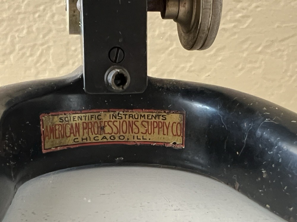 Vintage American Professions Supply Co. Microscope