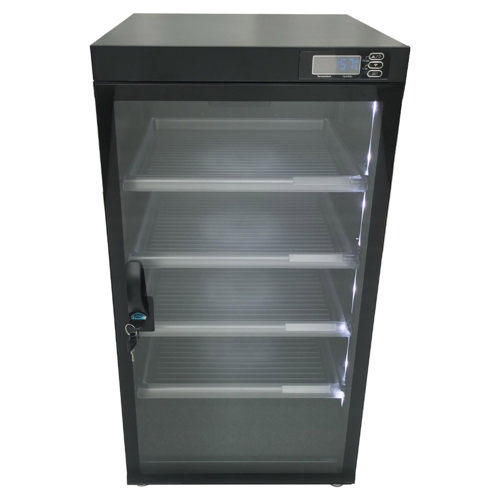 100L Full Automatic Digital Camera Dehumidify Storage Lens Camera Dry Cabinet