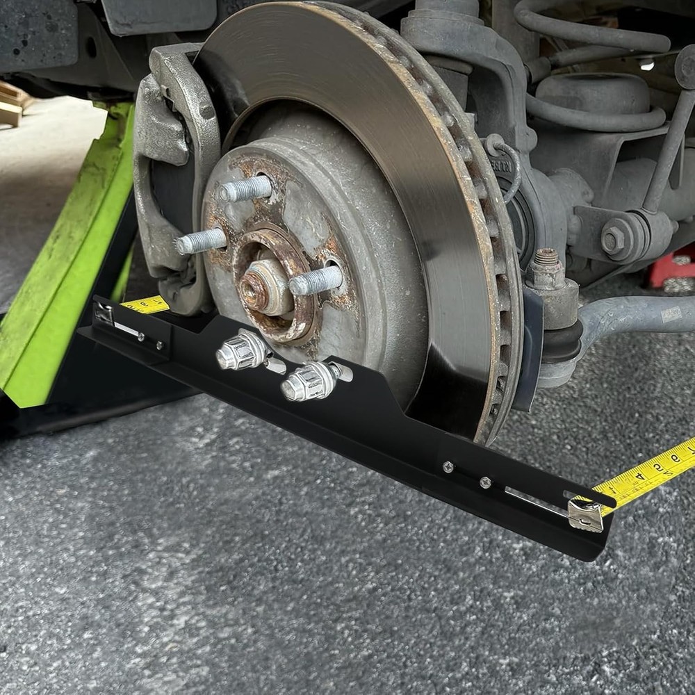 Wheel Alignment Tool with Tape Measures,Heavy Duty Toe Alignment Tool Plates
