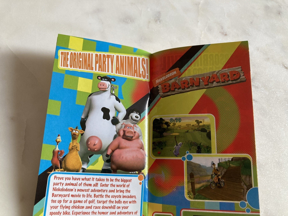 Nick Games Guide - PSP Insert Catalog