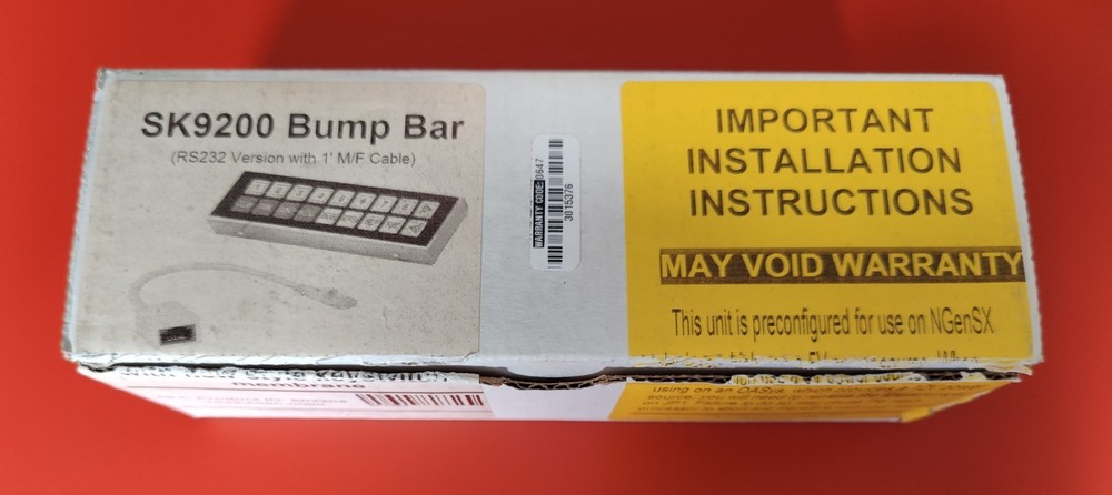 SK9200 BUMP BAR