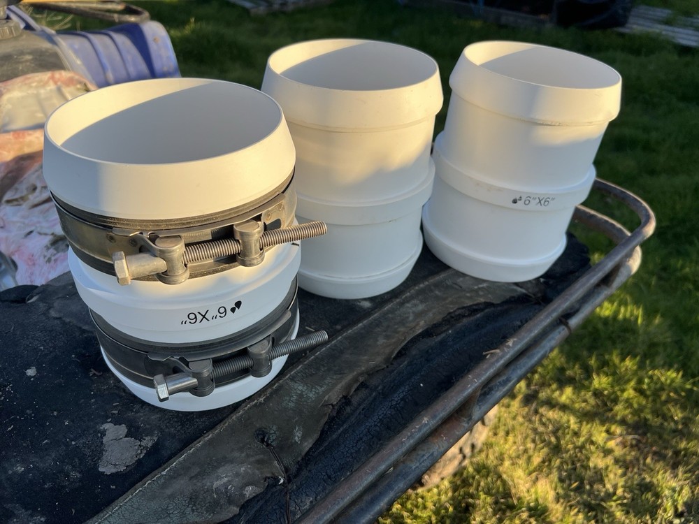 Netafim Flexnet 6” Couplers (all 3 Included)