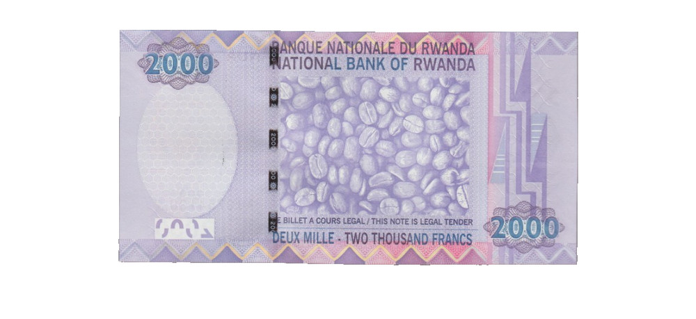 RWANDA 2007 2000 FRANCS BANKNOTE P32 UNCIRCULATED