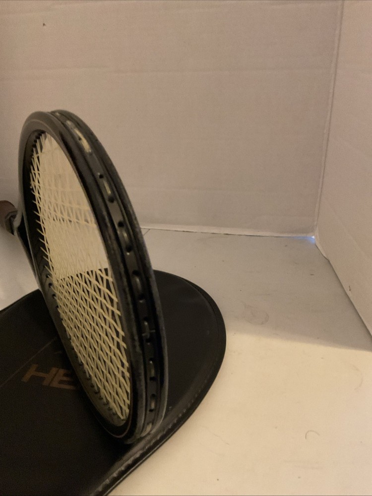 Vintage Tennis Racket HEAD AMF Graphite Vector With Cover EUC