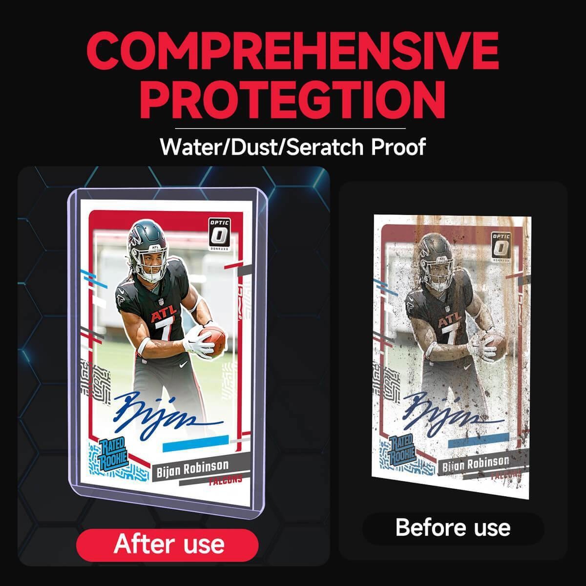 1000ct 3x4 Toploaders For 35pt Sports Trading Games Cards Holders 40*25pack