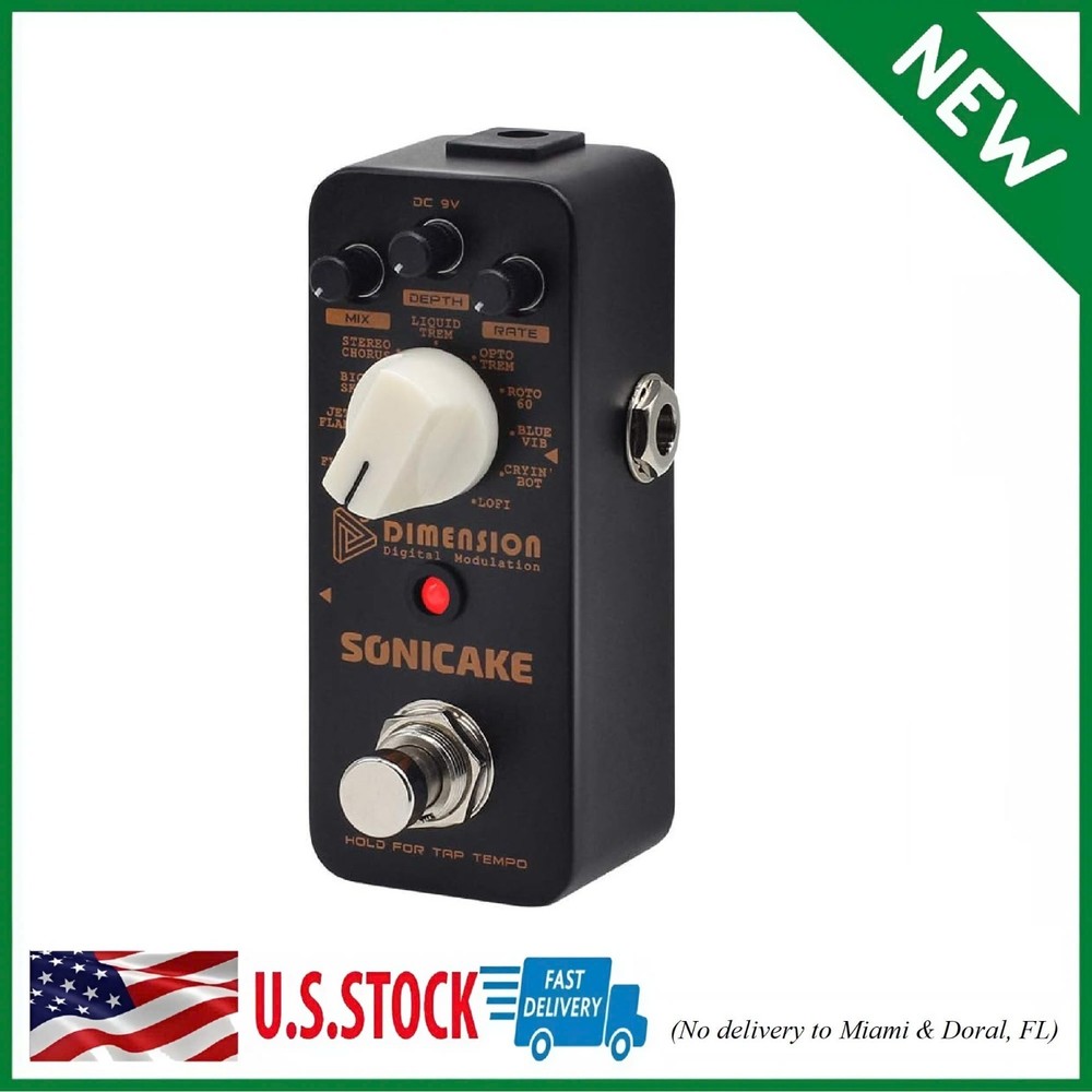 Modulation Pedal Guitar Phaser Flanger