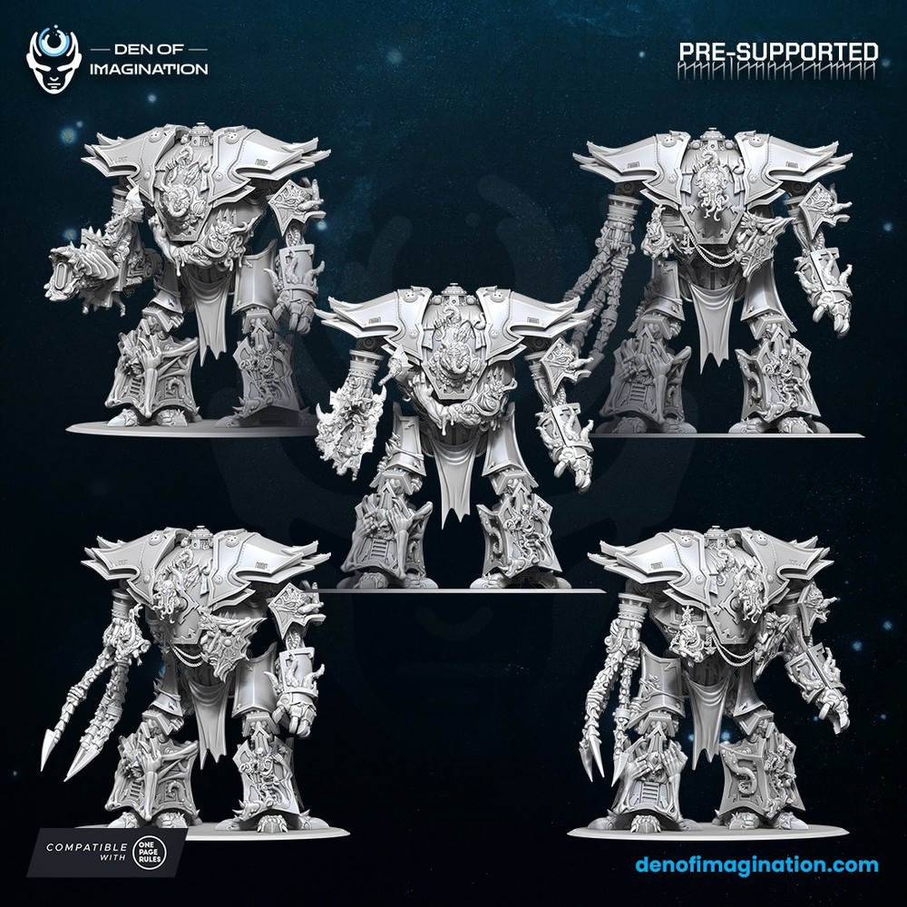 PLAGUE BLESSED INFERNAL MECH (8 WEAPONS)