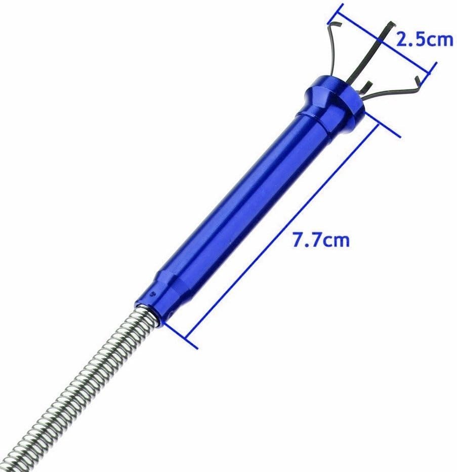 Versatile 62cm Four-Claw Magnetic Grabber Tool with LED Light for Easy Retrieval