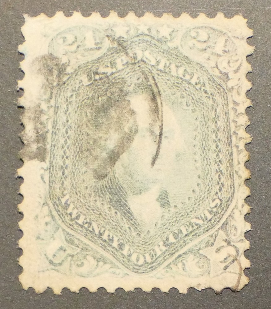 Scott # 070b, Used; PF Cert