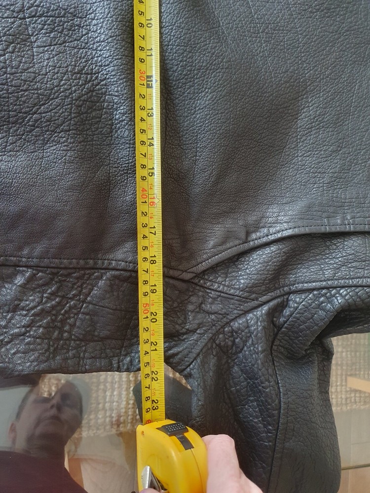 biker buffalo leather jacket