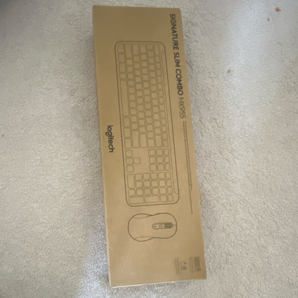 Logitech MK955 Wireless Bluetooth Keyboard Mouse Combo Plug & Play QWERTY