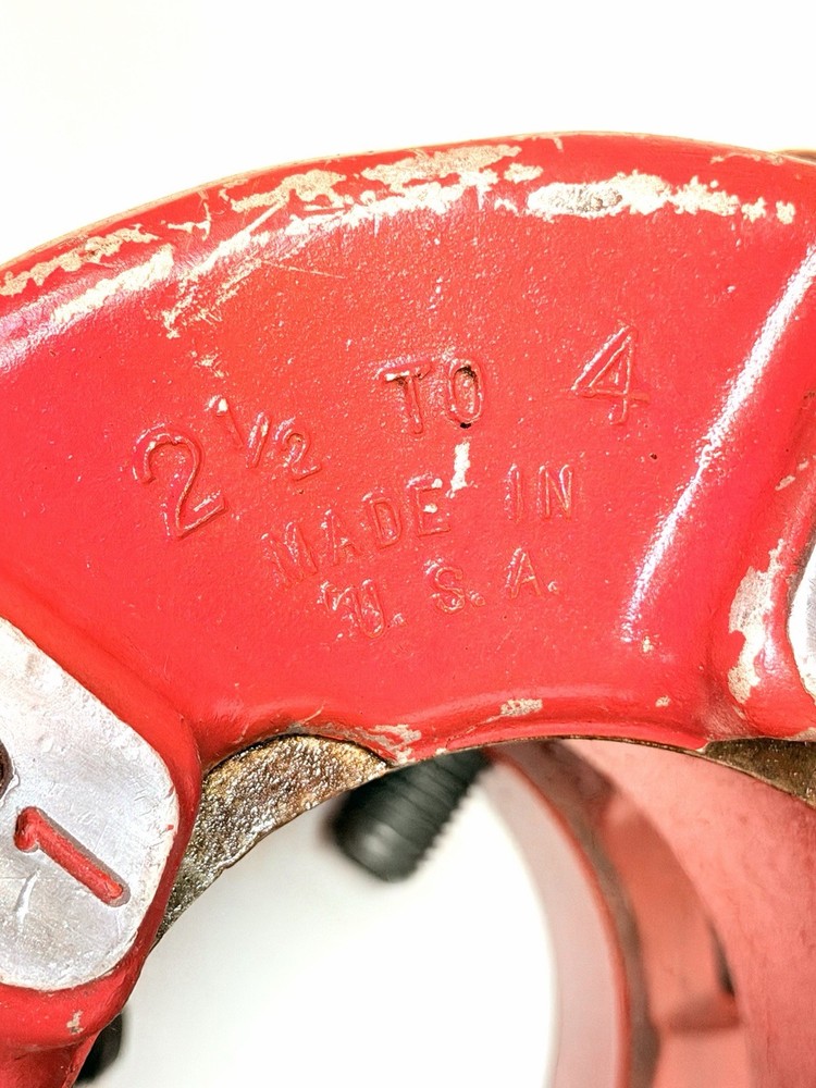 RIDGID 4P POWER THREADING/ GEARED PIPE THREADER 2-1/2" - 4" #3