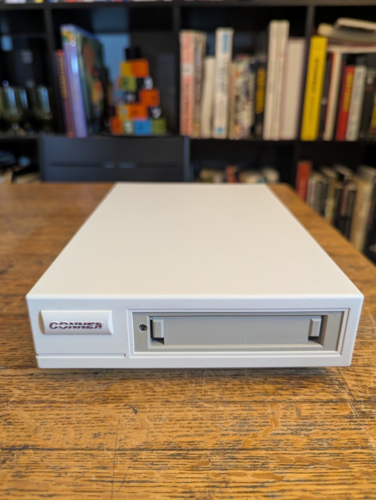 Vintage Conner CTM3200E-S External Tape Drive Computer Memory Retrieval