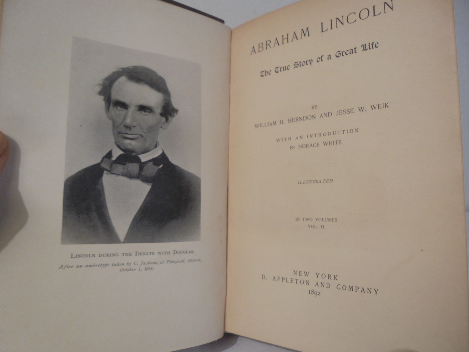 1900 Ida Tarbell "THE LIFE OF ABRAHAM LINCOLN" 1st Editons Entire 4 Volume Set