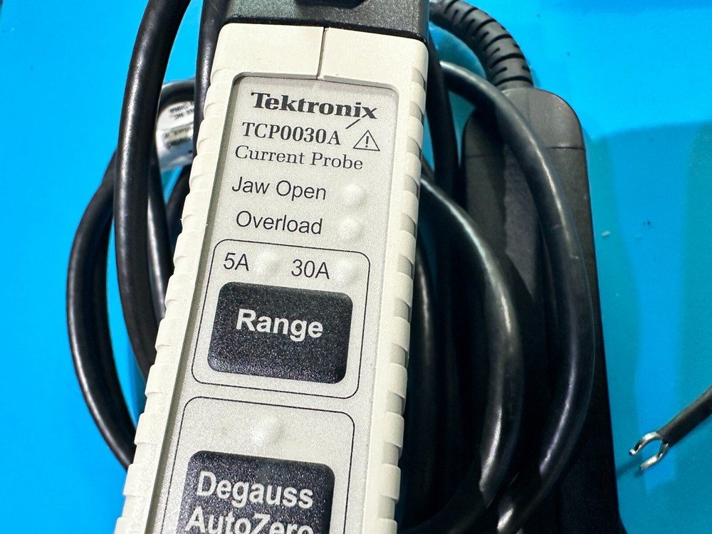 Tektronix TCP0030A 30A AC DC TekVPI Current Probe Functionally Tested Working