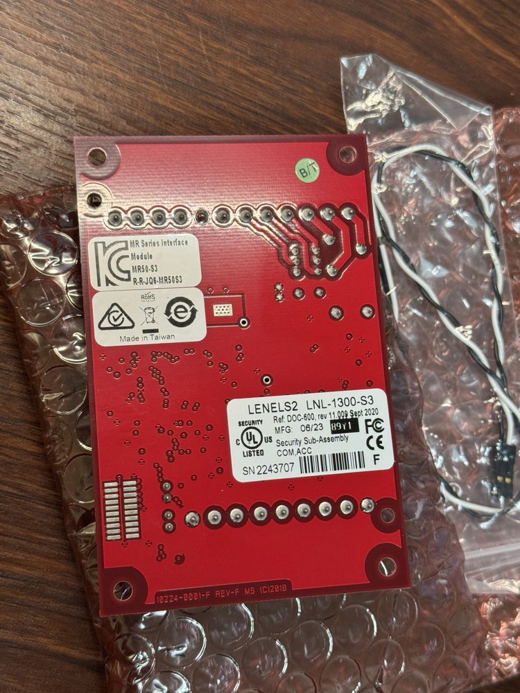 Lenel LNL-1300-S3 Series 3 Single Reader Interface Module