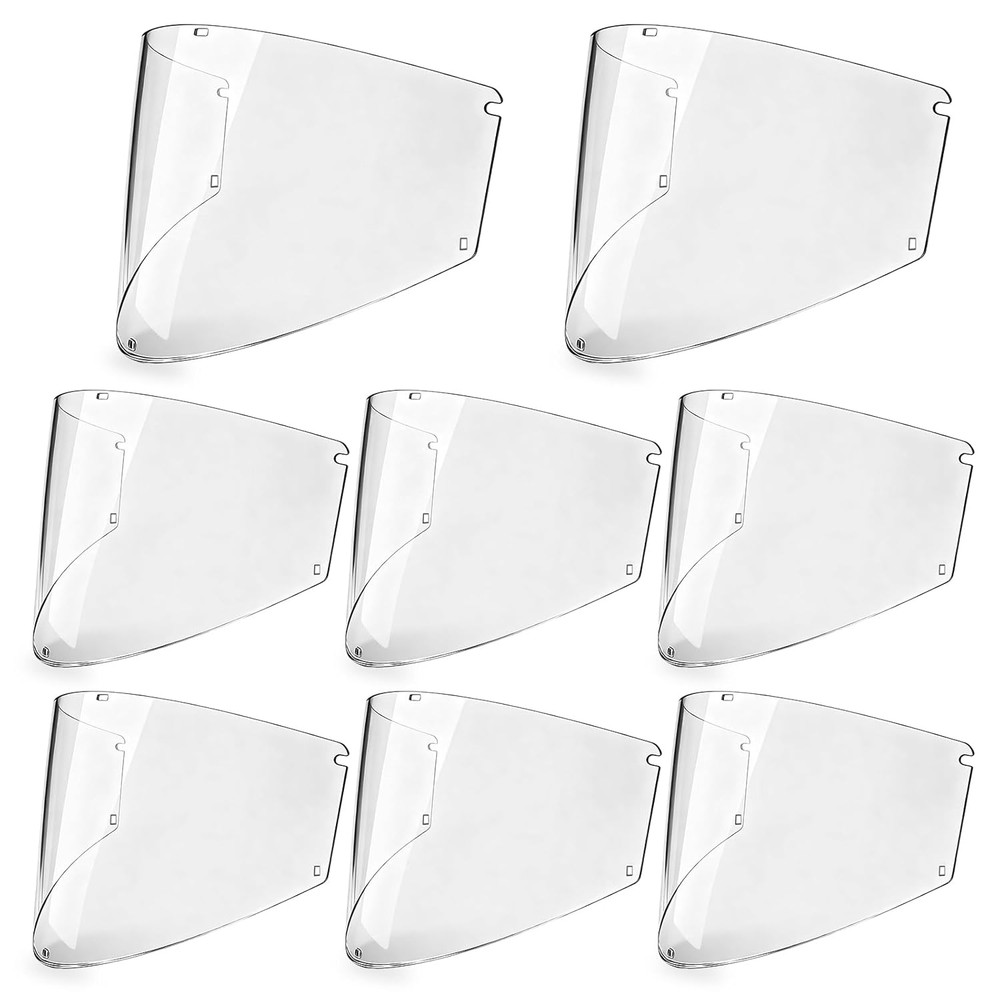 4 Pcs Face Shield Replacement Window for Premium Face Shield Mask, Protective Le
