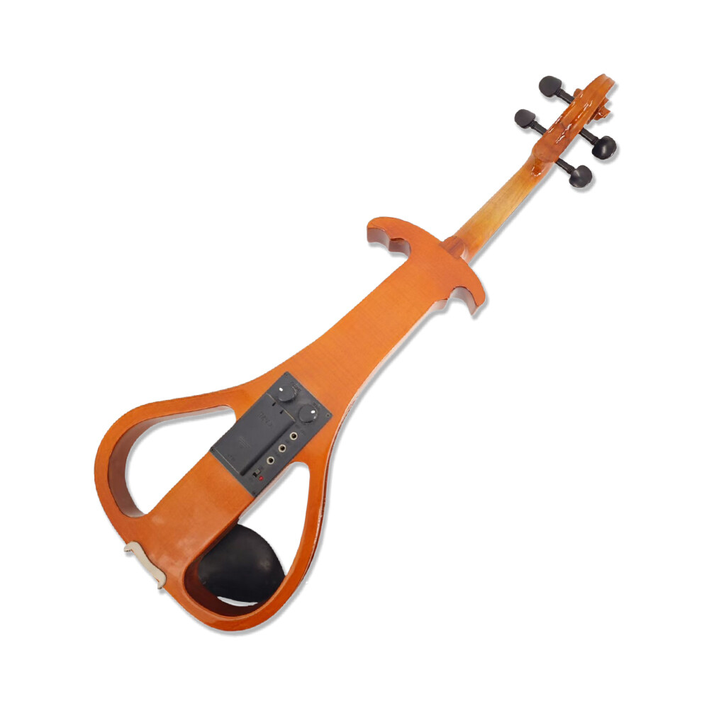 Advanced 4/4 Full Size Electric Violin Solid Wood Comes Free Case Bow
