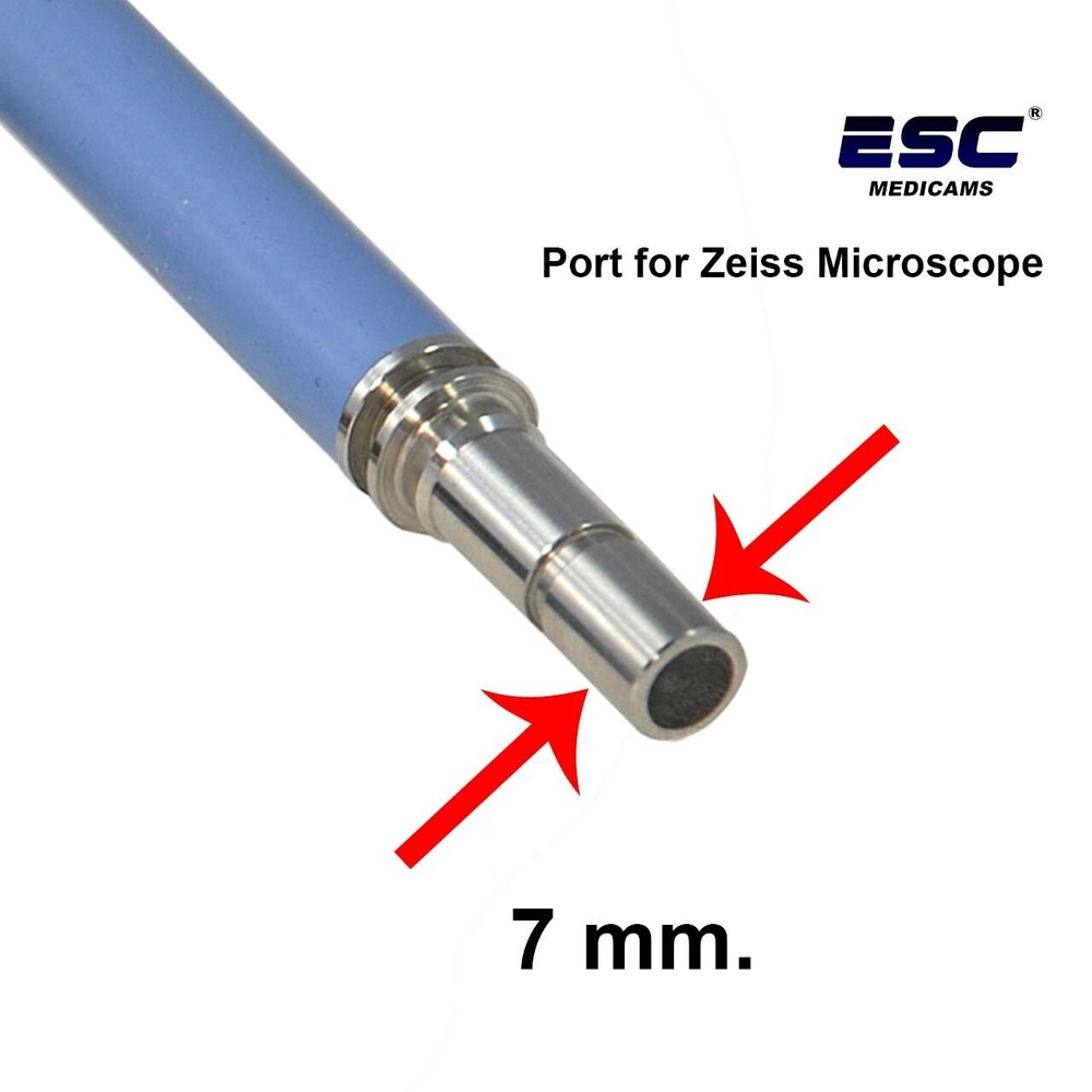Zeiss Operating Microscope Fiber Optic Light Cable to Storz LED Light Source 3m