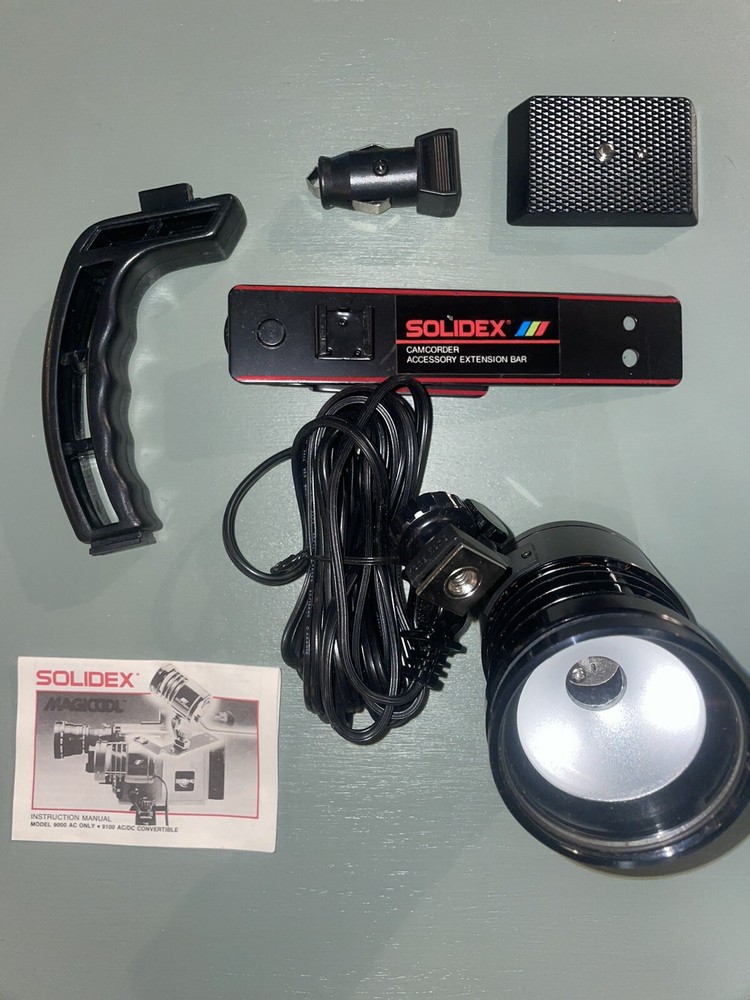 Solidex Magicool Model VL-9100 Camcorder Light
