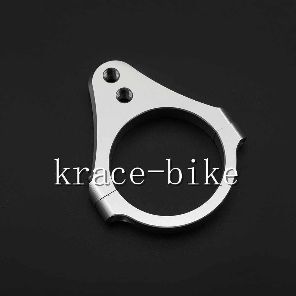 27mm-60mm CNC Steering Damper Fork Frame Mounting Clamp Bracket Mount Aluminum