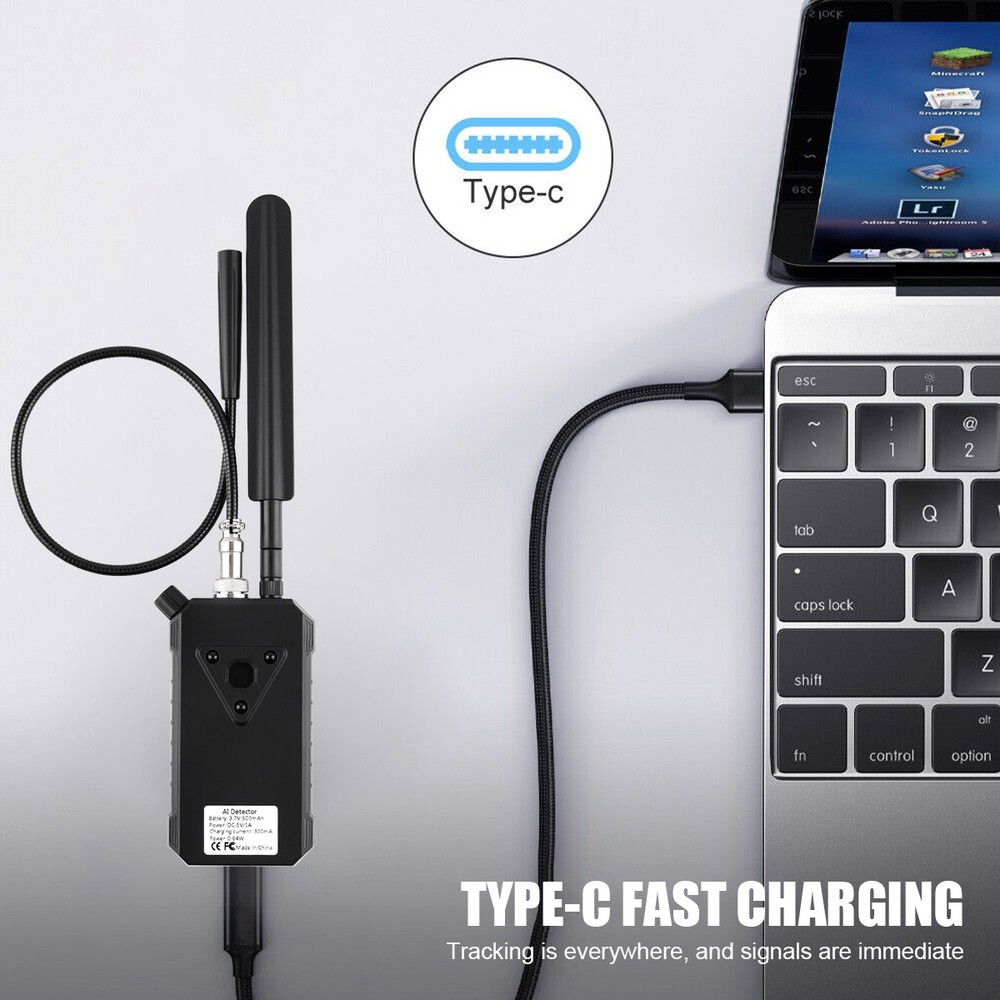 Portable Hidden Camera Detector Finder Bug GPS Tracker Scanner Device Car Hotel