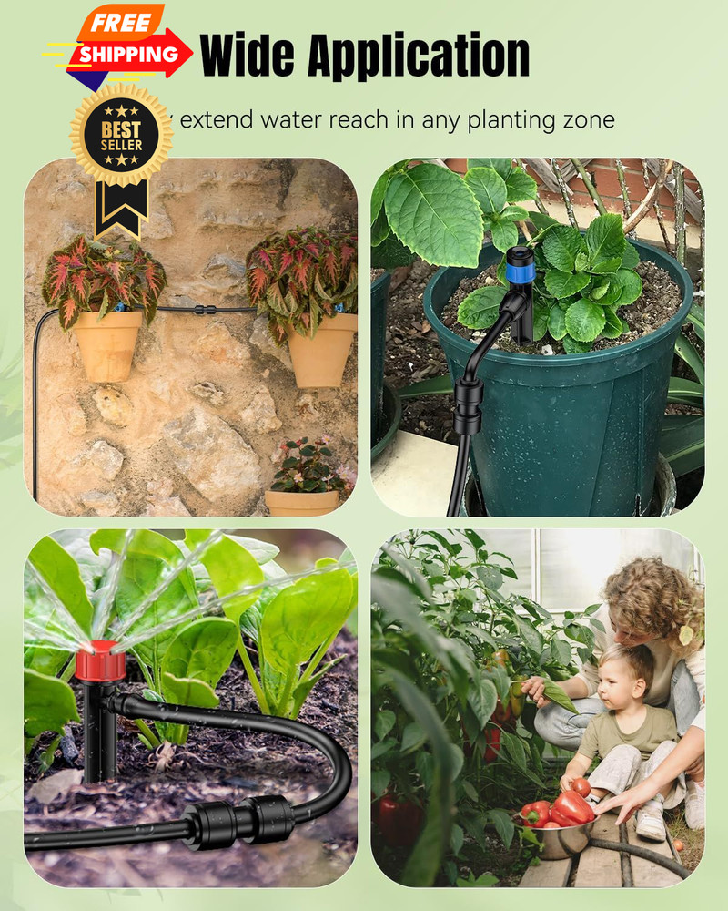 Pawfly 15 Pcs Quick Connect 1/4" 15pcs Nut Coupling, Coupling