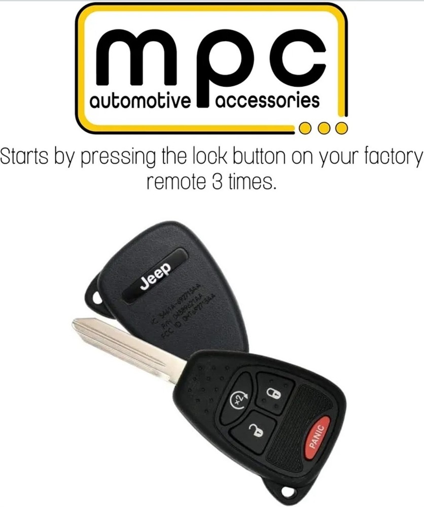 MPC Remote Start Kit Compatible with Jeep Wrangler 2007-2018 | Phone App Control