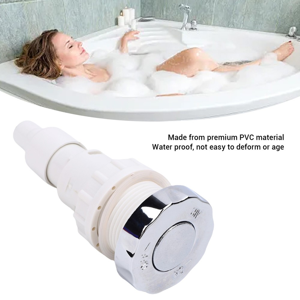 Air Button Switch PVC Air Pressure Hot Tub Pneumatic Push Button Switch