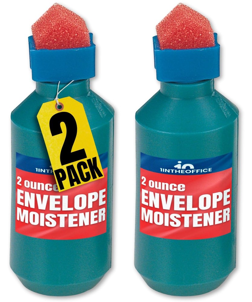 1InTheOffice Envelope Moistener (2 Pack)