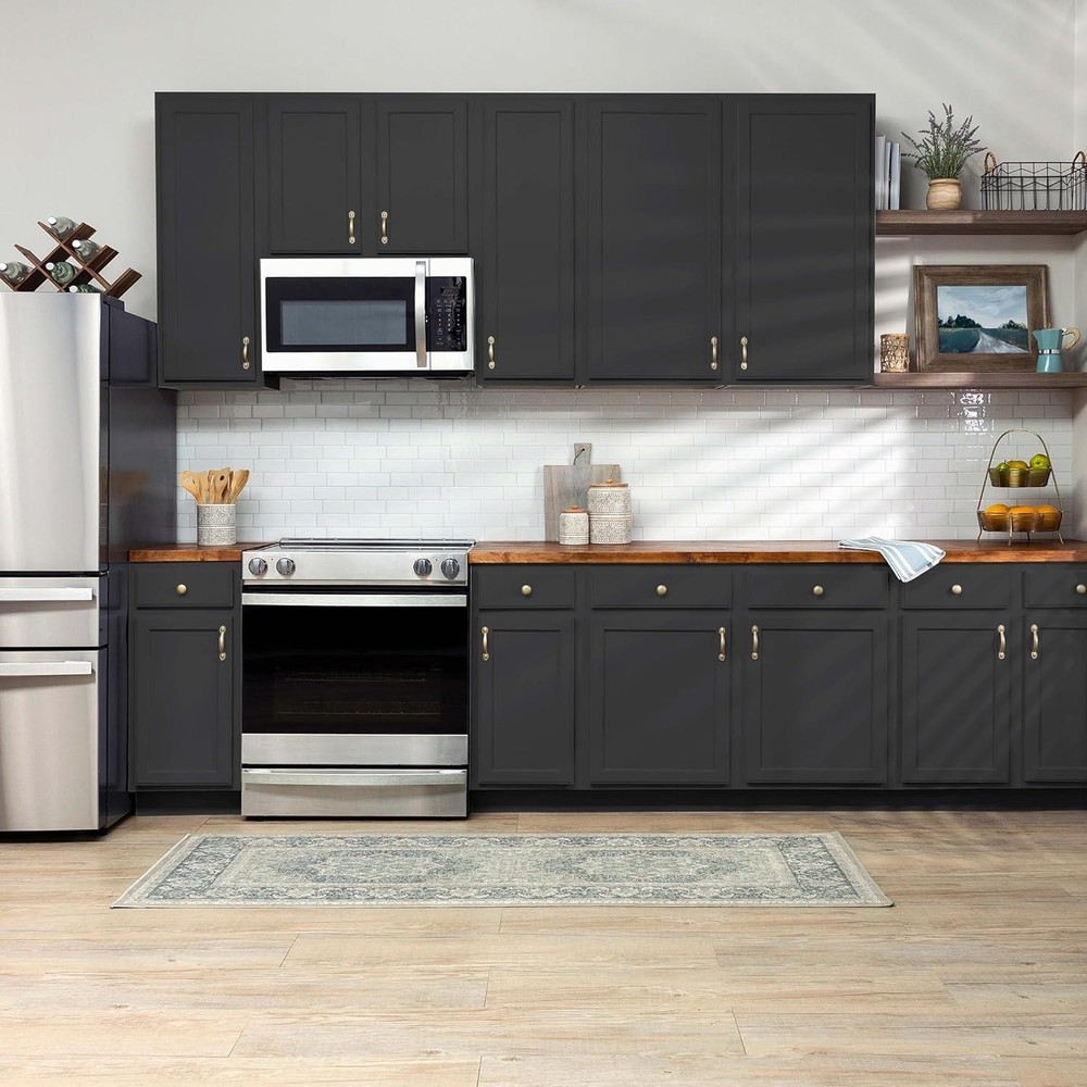 Rust-Oleum Cabinet Transformations Kit, Black, Satin - 392913