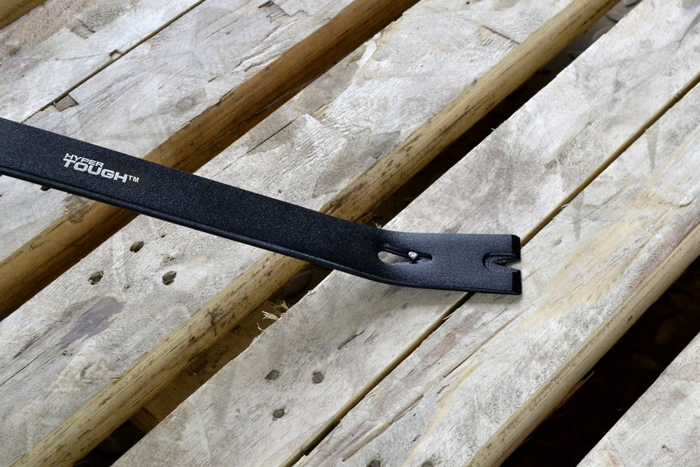 2-Pack 15 Inch Utility Pry Bar Nail Puller Crowbar Demolition Tool Set