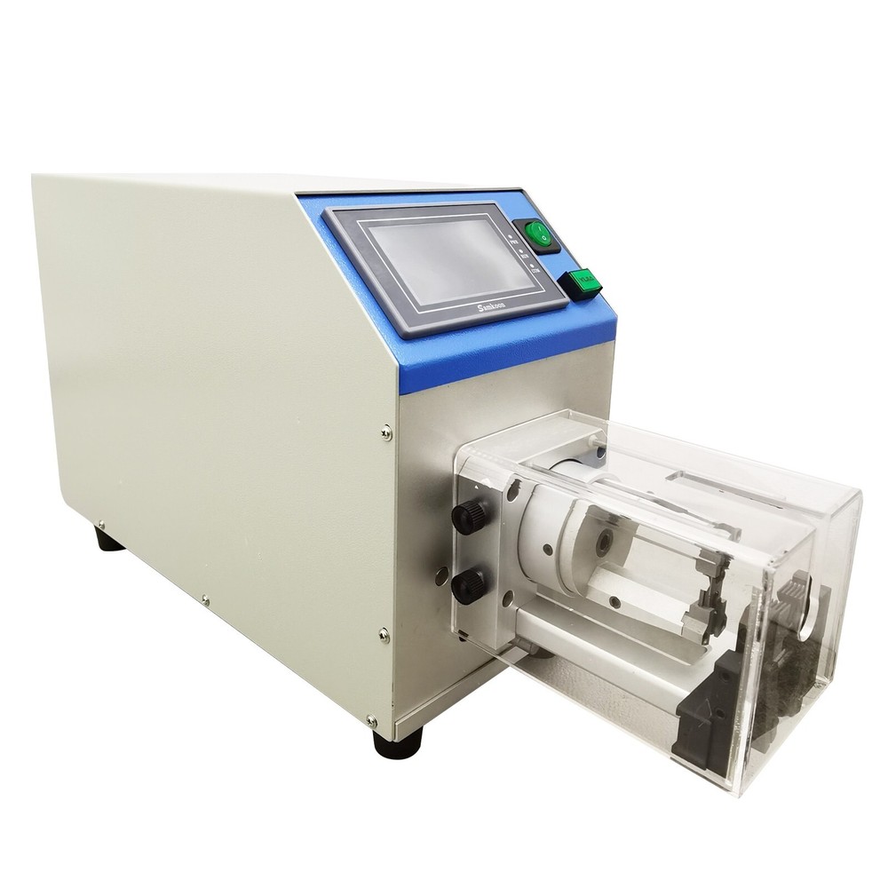 110V Precision Semi-automatic Multi-layer Rotary Coaxial Wire Stripping Machine