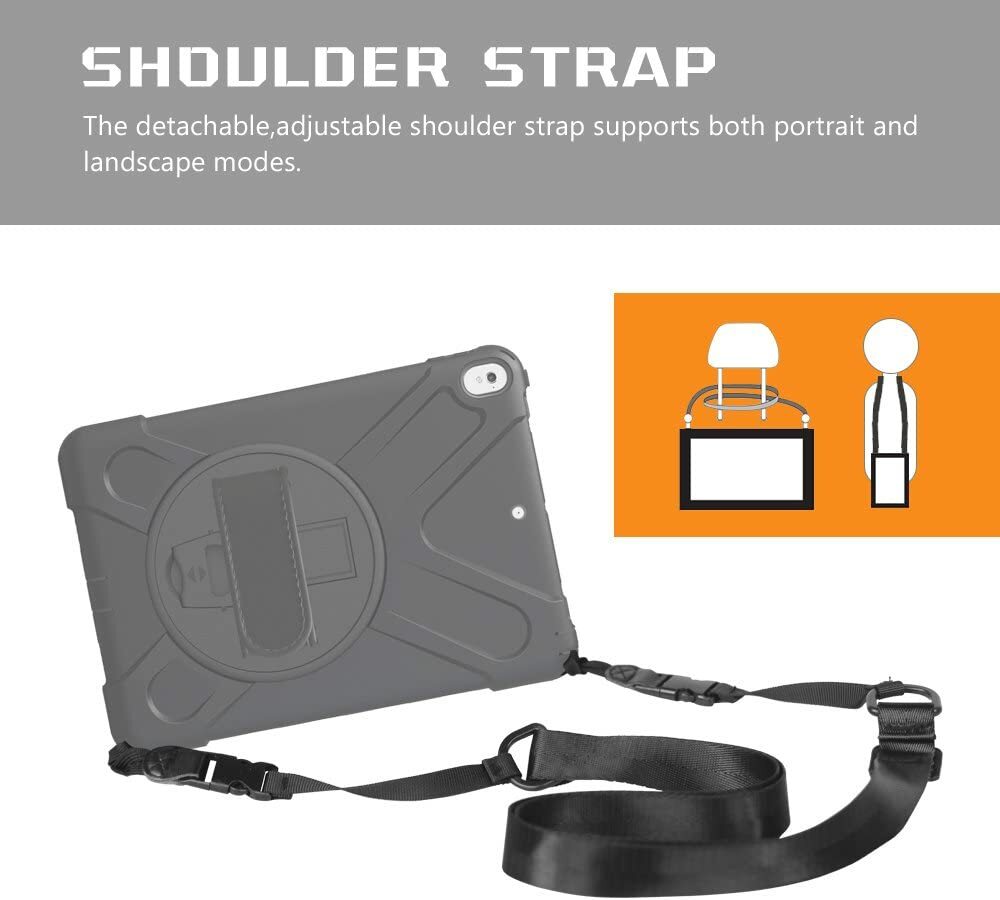Shoulder Belt Universal Adjustable Removable Replacement Strap For Tablet Cases
