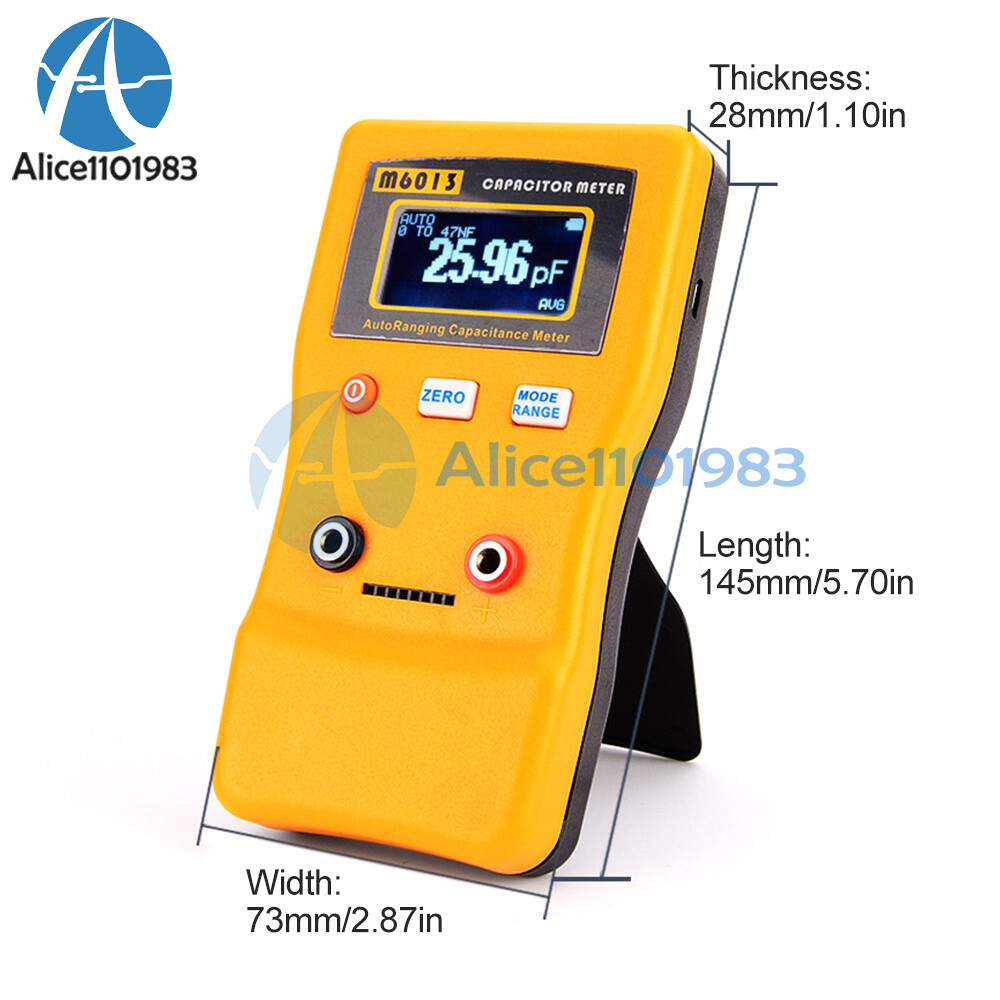 M6013 LCD High-precision Capacitor Meter For Capacitance Resistance Measurement