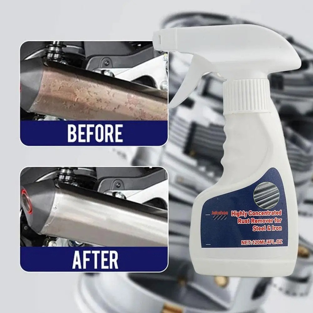 Heavy Duty Rust Remover Spray Multipurpose Metal Rust Stain Remover Stainless