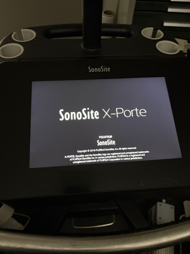 Sonosite X Porte Ultrasound Machine 2018 Model (Untested)