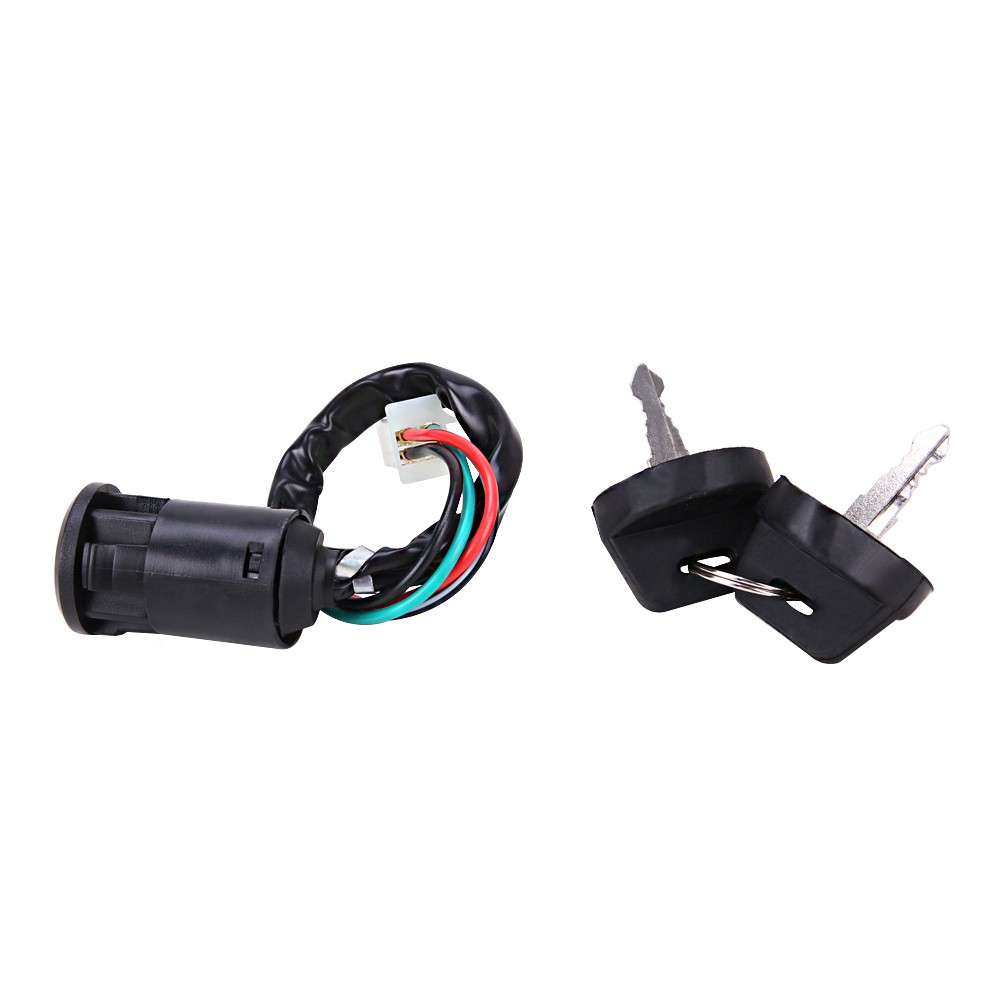 IGNITION KEY SWITCH FOR 110cc 125cc CHINESE QUAD ATV TAOTAO KANDI COOLSTER