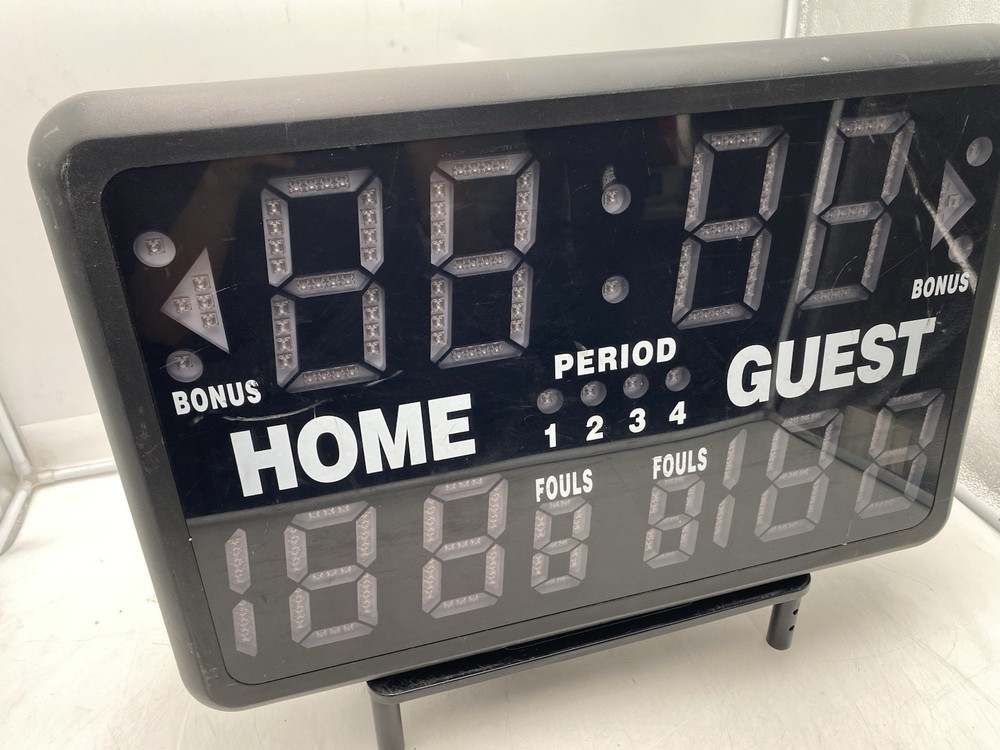 MacGregor 1240580 Electronic Scoreboard Timer Scorer w/ Remote | No AC Adapter