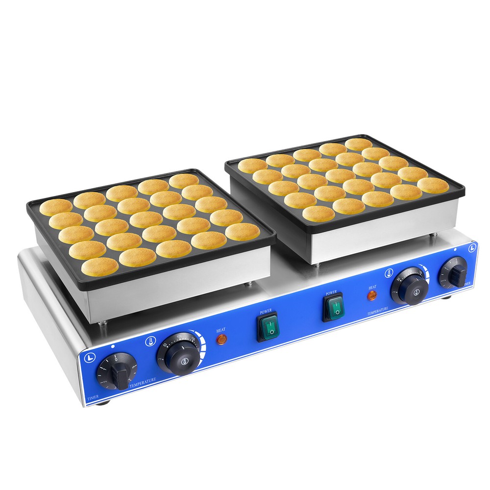 Mini Pancake Maker Machine, 1700W Commercial Electric Waffle Maker Machine