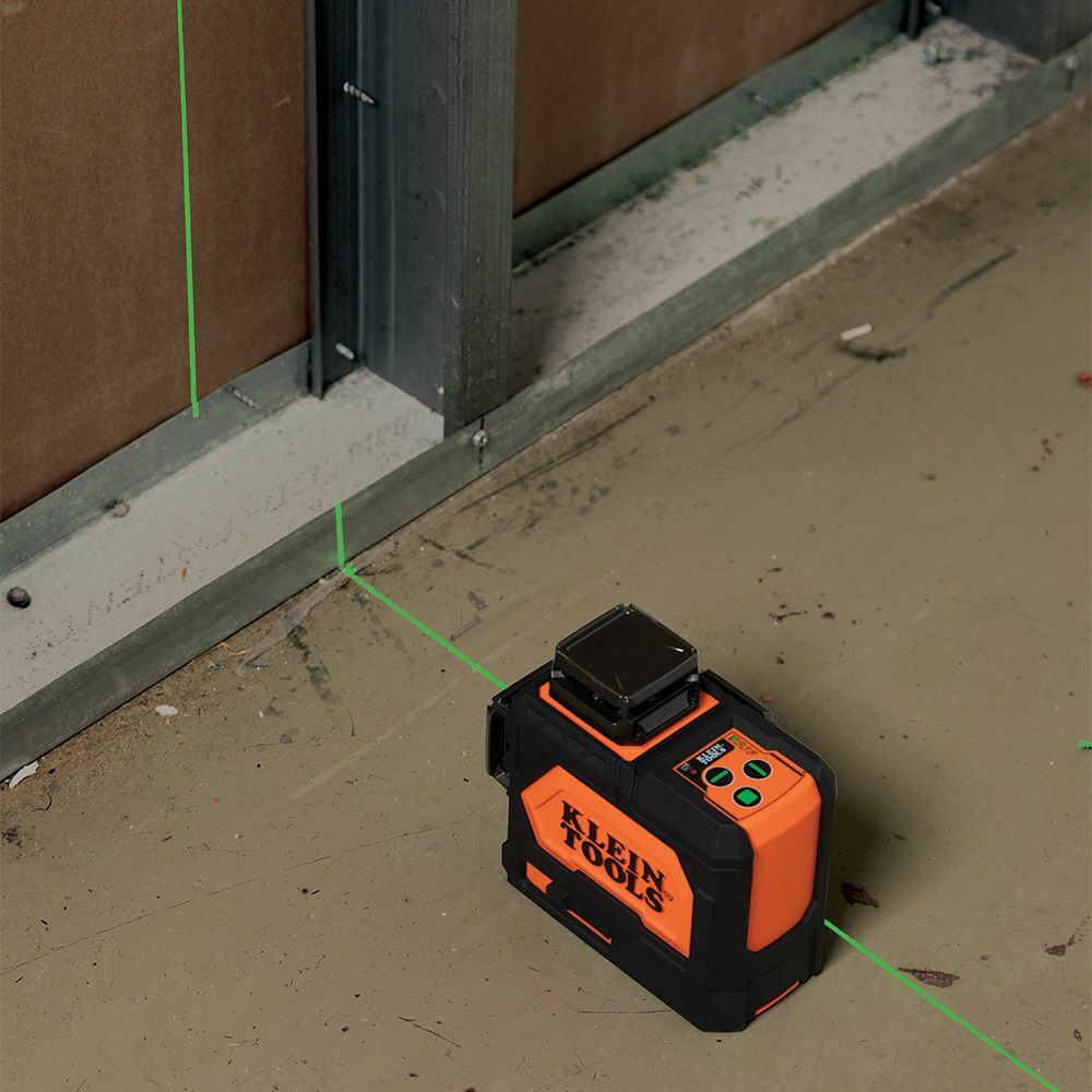 Klein 93PLL Rechargeable Self-Leveling Green Planar Laser Level