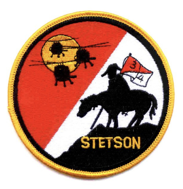 4" ARMY 4TH BATTALION 3RD AVIATION CAVALRY REGIMENT STETSON EMBROIDERED PATCH