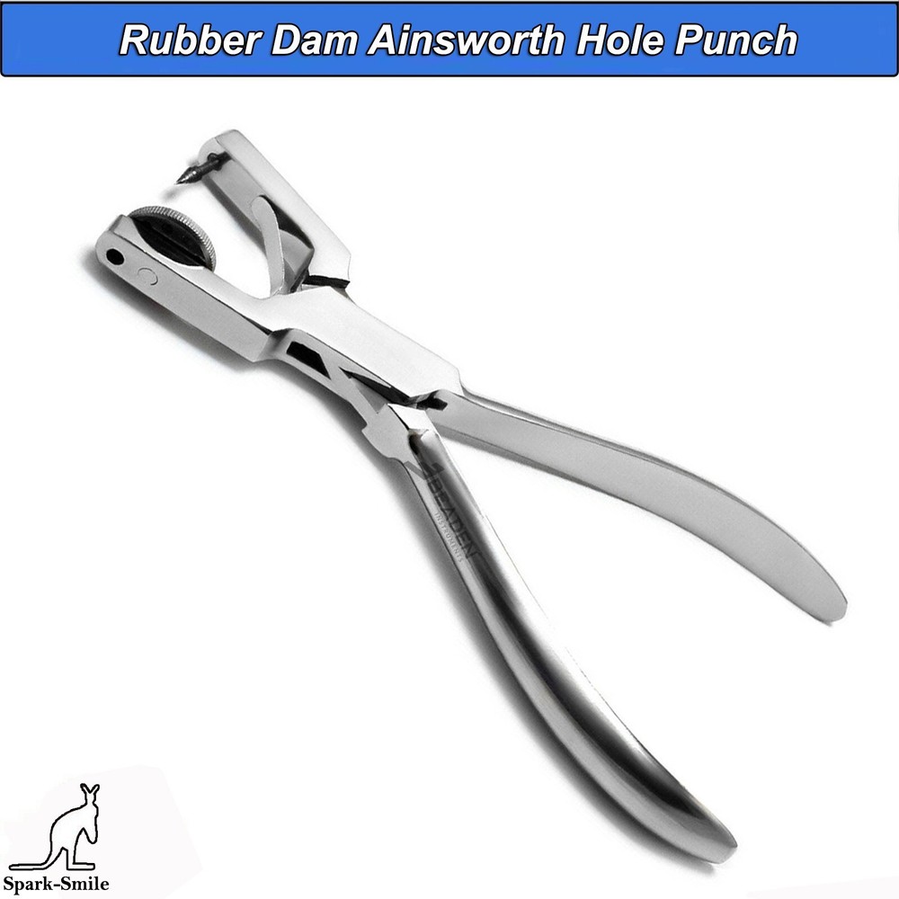 Ainsworth Rubber Dam Clamp Forceps Light Weight Ivory Endodontic Instruments Kit