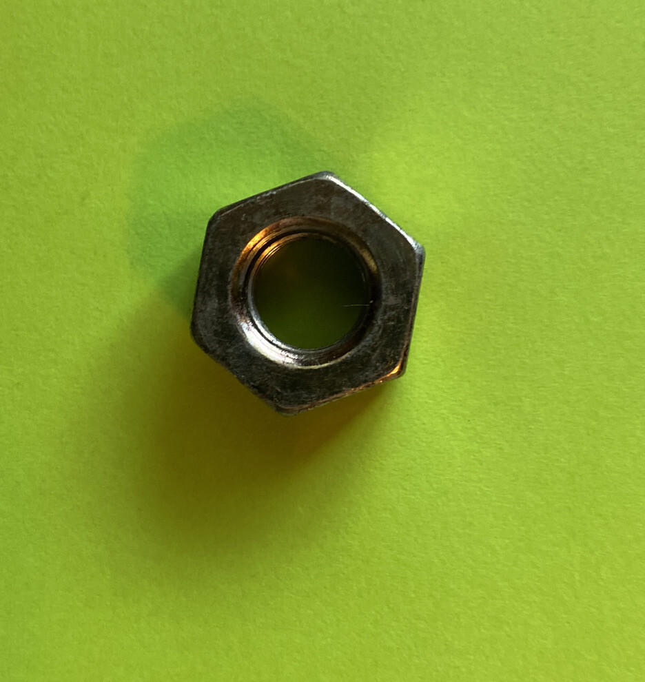 *USED* Z46-EZ-HEX HEAD NUT *FREE SHIPPING*